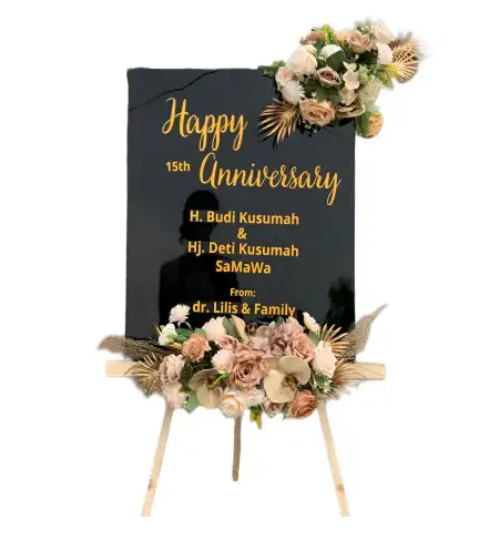 Papan Bunga Akrilik Merakurak